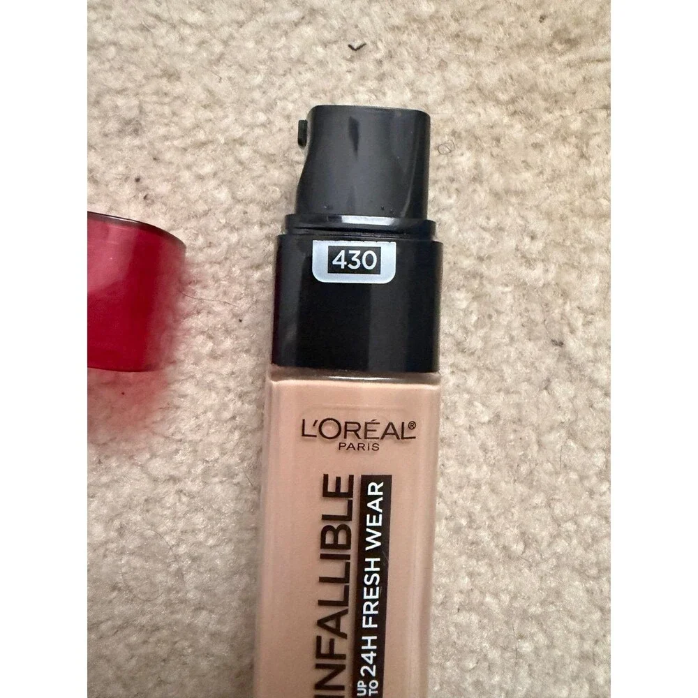 L'Oréal Paris Infallible 24H Fresh Wear Foundation SPF 25 Shade 430 NEW